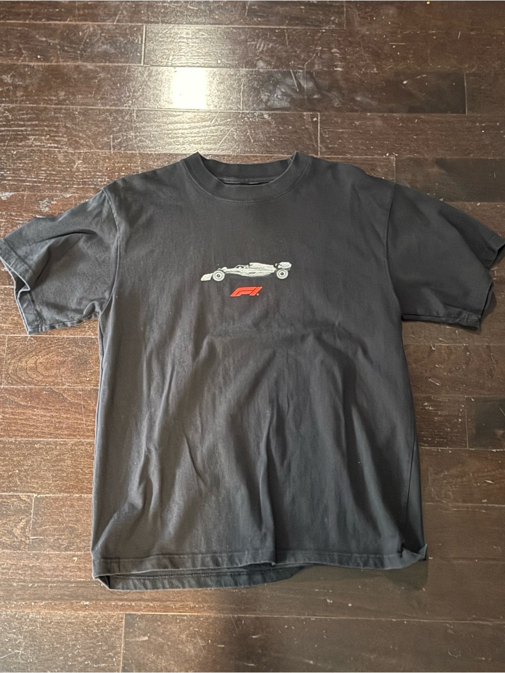 Formula 1 F1 PacSun Black Graphic Tee Fast Is Not Enough Size Small